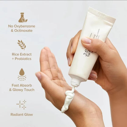 SPF50 + Beauté De Joseon Crème Solaire Riz Coréen Probiotique Bloqueur Solaire Crème Pour La Peau anti UV Bloc Solaire Visage Hydratant Doux 50Ml